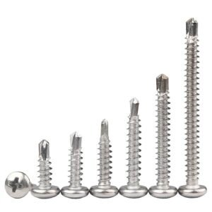 Self drilling Screws Phillips Pan Head DIN7504M Stainless Steel 410-1