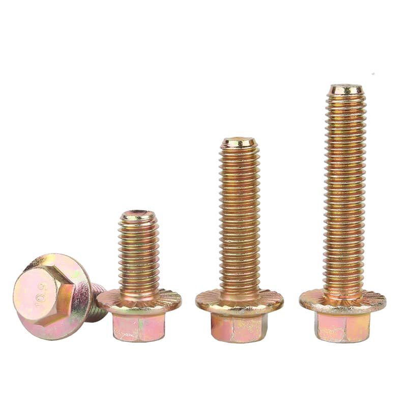 Bolts Hex Flange DIN6921 Class 8.8 Carbon Steel 10B21-1