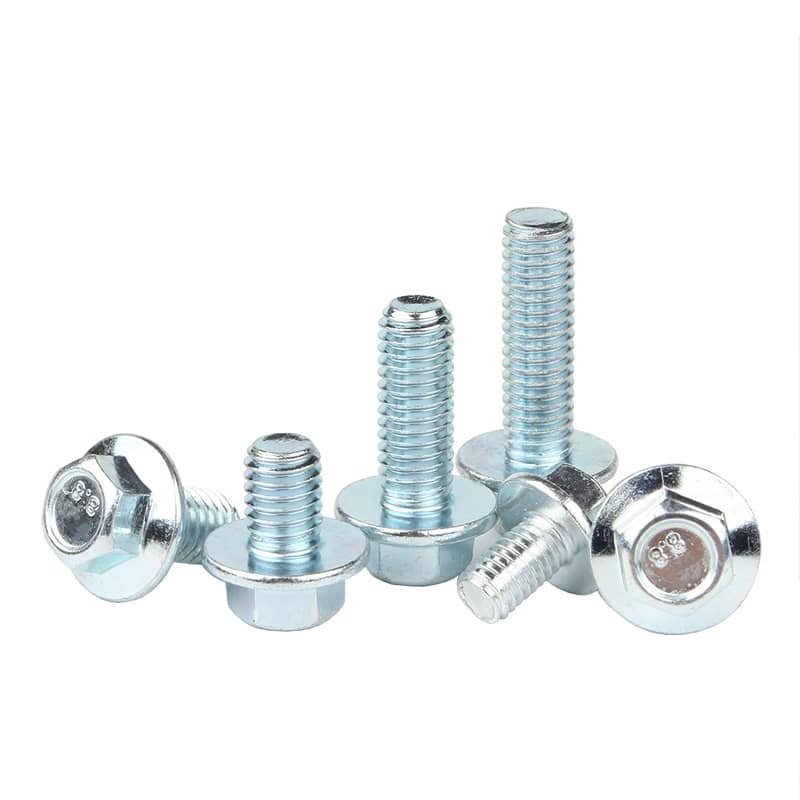 Bolts Hex Flange Fully Threaded DIN6921 Class 8.8 Carbon Steel 10B21-1