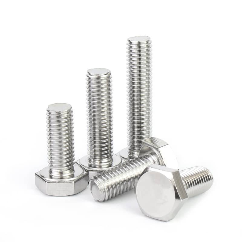 Bolts Hex Head Fully Threaded DIN933 A4-70 Stainless Steel 316-2