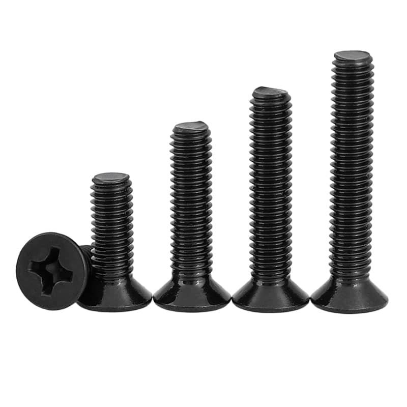 Machine Screws Phillips Flat Head DIN965 Carbon Steel 1008-1