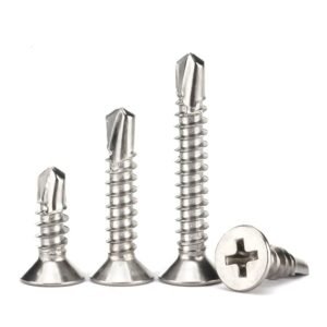 Self drilling Screws Phillips Flat Head DIN7504O Stainless Steel 304-1