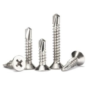 Self drilling Screws Phillips Flat Head DIN7504O Stainless Steel 316-1