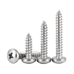 Self tapping Screws Pan Head DIN7981 Stainless Steel 304 -5