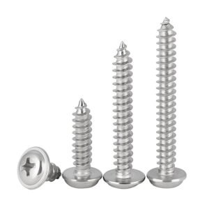 Self tapping Screws Phillips Truss Head DIN968 Stainless Steel 316-1