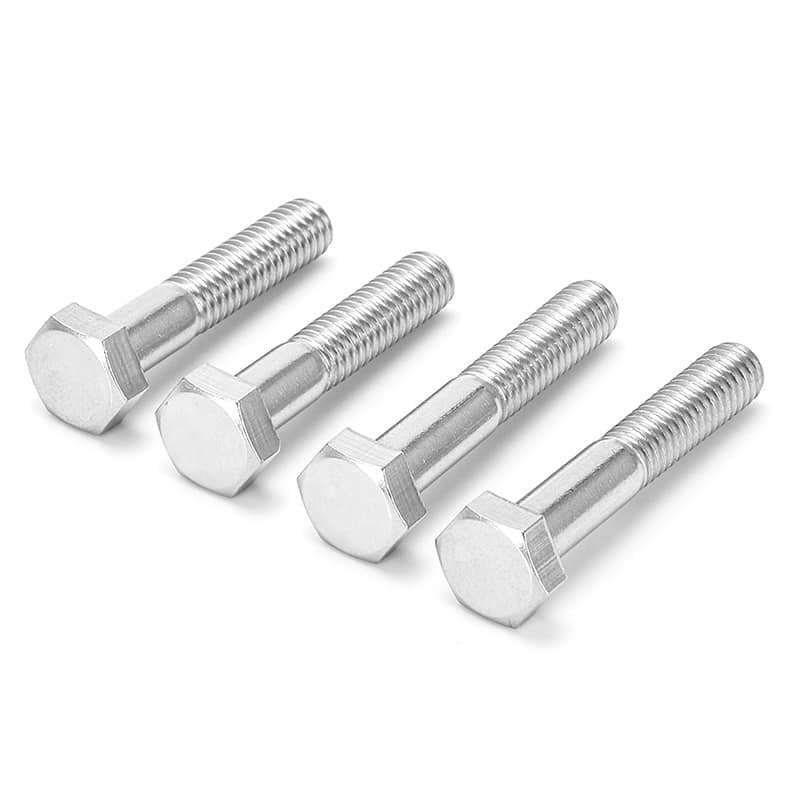 DIN931 Hex Head Bolts Half Thread A2-70 Stainless Steel 304 Subimage