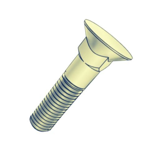Flat countersunk head Bolts-Image- Screwlist.com