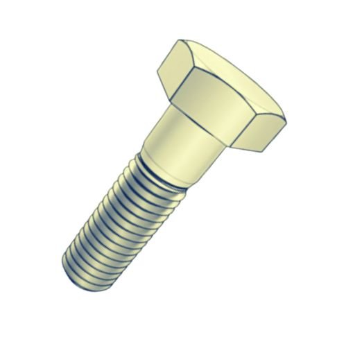 Hex Bolts Half Thread-Image- Screwlist.com