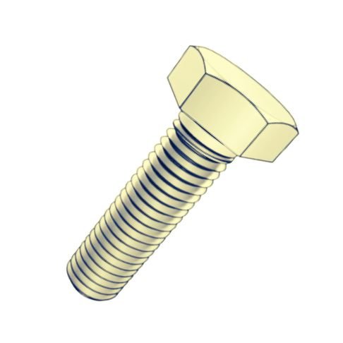 Hex Bolts -Image- Screwlist.com
