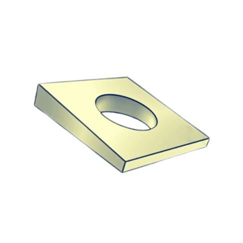 Square Beveled Washers-Image- Screwlist.com